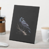 Signe De Table Corbeau, F-Caw-F Oiseau Drôle Citation Drôle (In SItu)