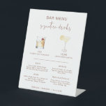 Signe De Table CORIANDER Boho Cocktail Signature Bar à boisson Me<br><div class="desc">Ce panneau de menu signature, composé d'une police manuscrite pointue et d'un design minimaliste moderne et d'une police de couleur rouille boho, est doté d'une signature de bar et de boissons. L'aquarelle est faite à la main et 15 boissons populaires sont incluses dans cette liste. Cliquez sur le bouton "modifier...</div>