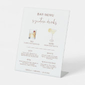 Signe De Table CORIANDER Boho Cocktail Signature Bar à boisson Me (Recto)