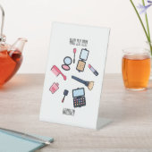 Signe De Table Cosmétique / maquillage illustration (In SItu)