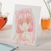 Signe De Table Cosmos Pedestal Sign (In SItu)