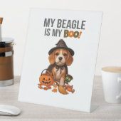 Signe De Table Costume d'Halloween beagle Mon Beagle est Mon Chie (In SItu)