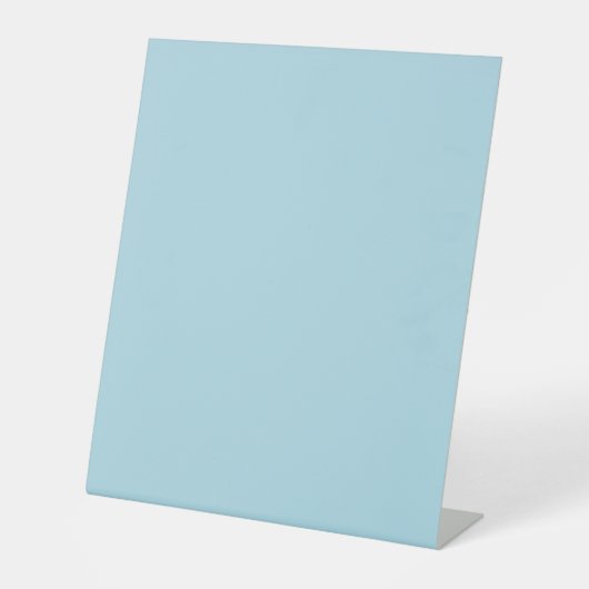 Signe De Table Couleur uni bleu clair (Recto)