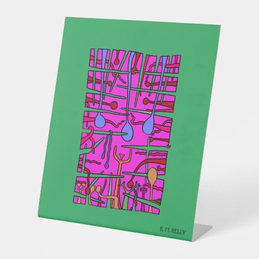 SIGNE DE TABLE COUPER - ART DE BUREAU - (Recto)