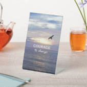 Signe De Table Courage pour changer (In SItu)