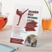 Signe De Table Cours d'autodéfense pour femmes (In SItu)