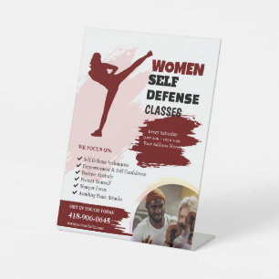 Signe De Table Cours d'autodéfense pour femmes