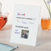 Signe De Table Coworker PHOTO Cadeaux Boss Infirmière Enseignant (In SItu)