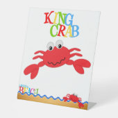 Signe De Table Crabe royal (Recto)