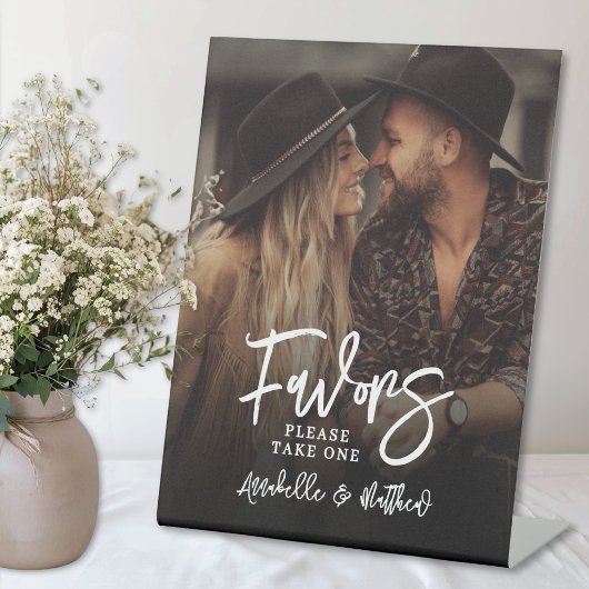 Signe De Table Create Your Own Photo Wedding Favor Table Sign