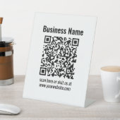 Signe De Table Create Your Own QR Code | Transperant (In SItu)