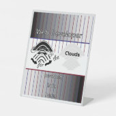 Signe De Table Creating Pedestal Sign (Recto)