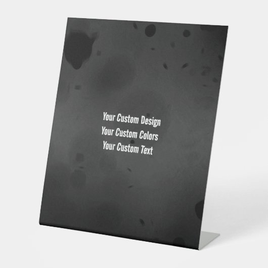 Signe De Table Créer votre propre Customisé (Recto)