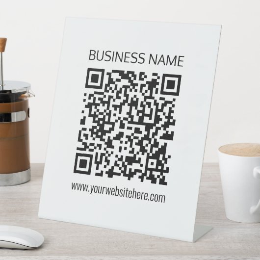 Signe De Table Créez un code QR professionnel instantanément avec (In SItu)