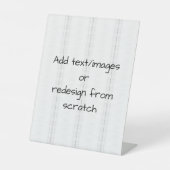 Signe De Table Créez votre propre (Recto)