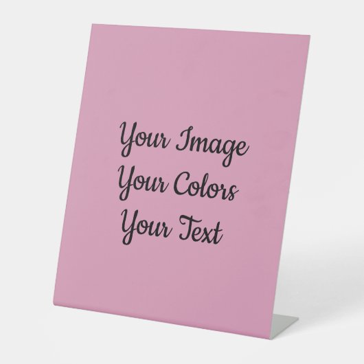 Signe De Table Créez votre propre (Recto)