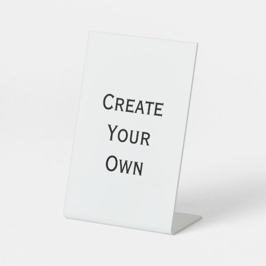 Signe De Table Créez votre propre (Recto)