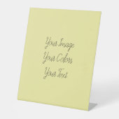 Signe De Table Créez votre propre (Recto)