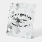 Signe De Table Créez votre propre (Recto)