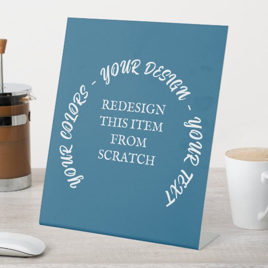 Signe De Table Créez votre propre (In SItu)