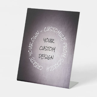 Signe De Table Créez votre propre Customisé