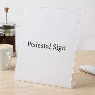 Signe De Table Créez votre propre enseigne personnalisée simple e