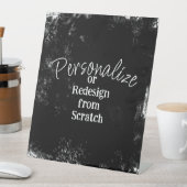 Signe De Table Créez votre propre personnalisation (In SItu)