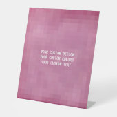 Signe De Table Créez votre propre personnalisation (Recto)