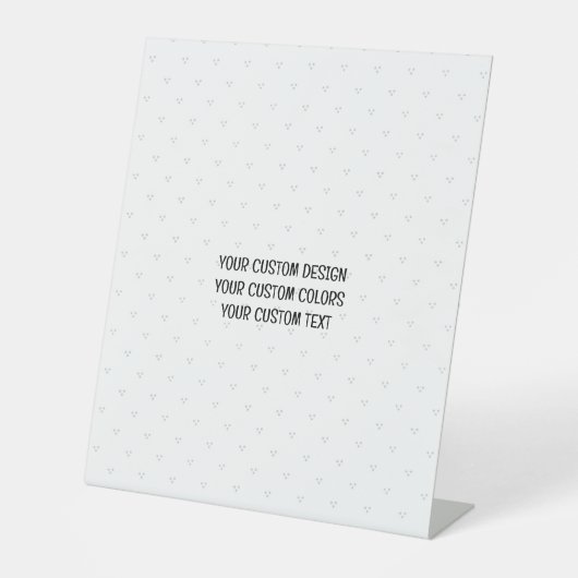 Signe De Table Créez votre propre personnalisation (Recto)