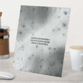 Signe De Table Créez votre propre personnalisation (In SItu)