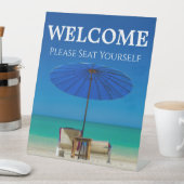 Signe De Table Créez Votre Propre Station Hôte Bienvenue Soyez As (In SItu)