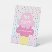 Signe De Table Crème de glace 2ème anniversaire (Recto)