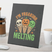 Signe De Table Crème glacée fondue d'Halloween à vous rendre ding (In SItu)
