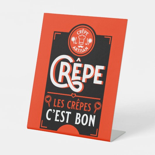 Signe De Table Crepes françaises (Recto)