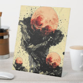 Signe De Table Crimson Moons Ascend (In SItu)
