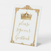 Signe De Table Crowned in Gold Royal Crown Elegant (Recto)