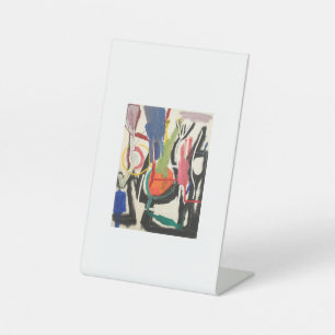 Signe De Table Cuisine Abstraite Peinture Jeff Hankamer Artjunkha