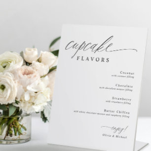 Signe De Table Cupcakes Dessert Table Mariage