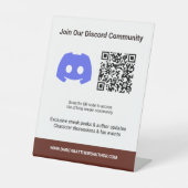 Signe De Table Custom Author Promotional Fan Reader Community (Recto)