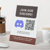 Signe De Table Custom Author Promotional Fan Reader Community (In SItu)