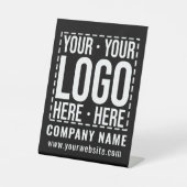 Signe De Table Custom Business Logo Corporate Company Modern Cool (Recto)