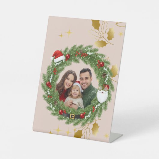 Signe De Table Custom Family Photo Pillow | Personalized Cushion (Recto)