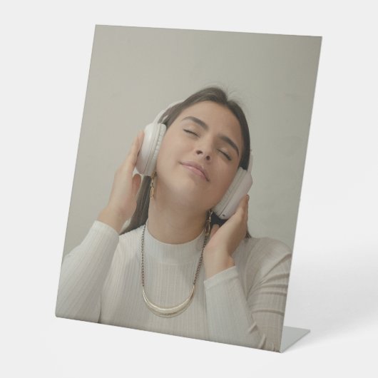 Signe De Table Custom Full Photo Modern (Recto)