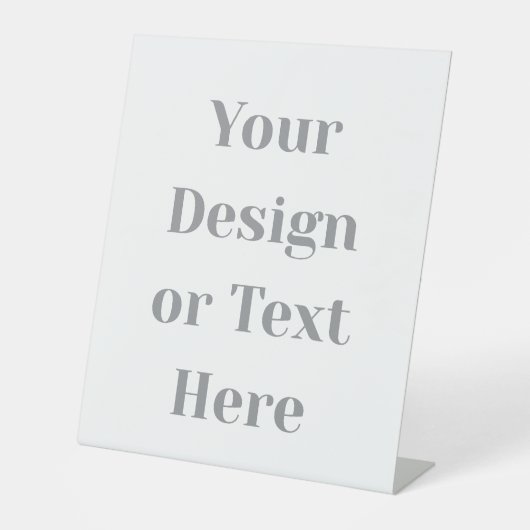 Signe De Table Customizable Your Design or Text Here Personalized (Recto)