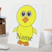 Signe De Table Cute Chick Thunder_Cove (In SItu)