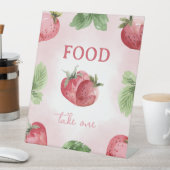 Signe De Table Cute fraise rose (In SItu)