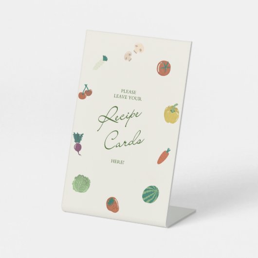 Signe De Table Cute Housewarming Recipe Card Activity (Recto)