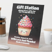 Signe De Table Cute L'il Cupcake Sprinkings Baby shower Bienvenue (In SItu)