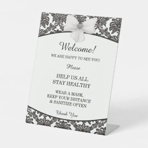 Signe De Table Damask Elegance Mariage Safety