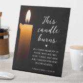 Signe De Table Dans le Mariage de mémoire aimer personnalisé (In SItu)